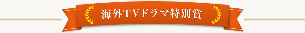 海外TVドラマ特別賞