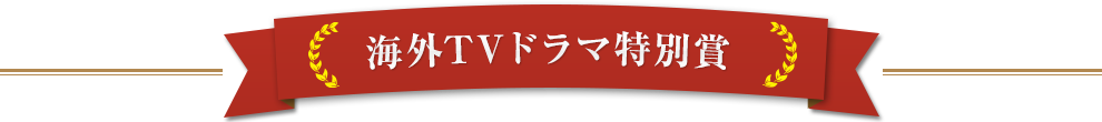 海外TVドラマ特別賞